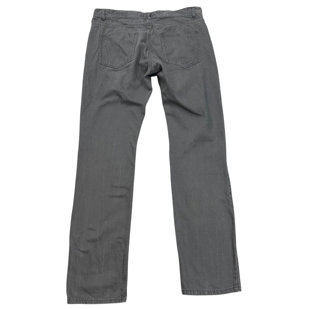 Divided Jeans H&M Slim Straight Mens 36 Gray Mid Rise Denim Casual Streetwear - Picture 3 of 10
